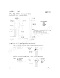IRFR120ZTRL Datasheet Page 10