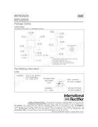 IRFR2605 Datasheet Pagina 8