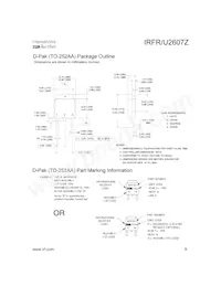 IRFR2607Z Datasheet Page 9