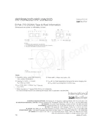 IRFR9N20DTRR Datasheet Page 10