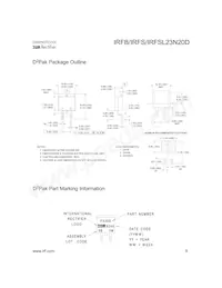 IRFSL23N20D Datasheet Page 9