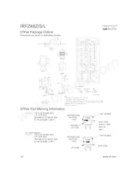 IRFZ48ZS Datasheet Page 10