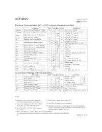 IRL1104STRR Datasheet Page 2