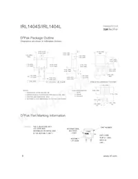 IRL1404L Datasheet Page 8