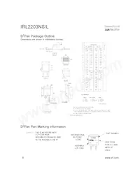 IRL2203NSTRR Datasheet Page 8