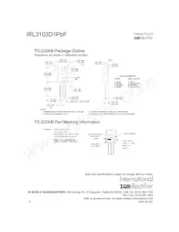IRL3103D1PBF Datasheet Page 6