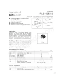 IRL3103D1STRL數據表 封面