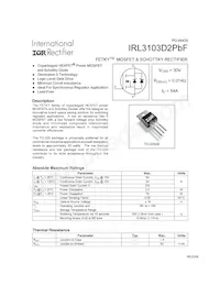IRL3103D2PBF Datenblatt Cover