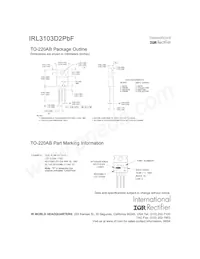 IRL3103D2PBF Datenblatt Seite 6