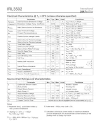 IRL3502L Datasheet Page 2