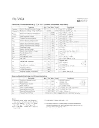 IRL3803 Datasheet Pagina 2
