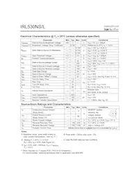 IRL530NSTRR Datasheet Page 2