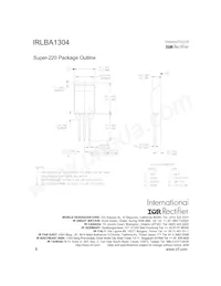 IRLBA1304PPBF數據表 頁面 8