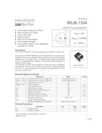 IRLBL1304 Datasheet Cover