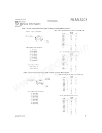 IRLML5203 Datenblatt Seite 9