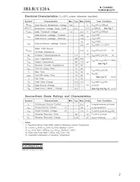 IRLR120ATF Datasheet Page 2