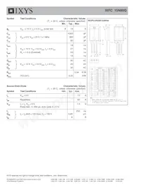 IXFC15N80Q Datasheet Page 2