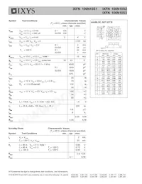 IXFN100N10S3 Datasheet Page 2