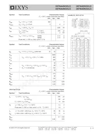 IXFN48N50U3 Datenblatt Seite 2