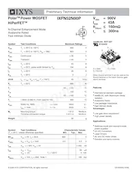 IXFN52N90P Datasheet Cover