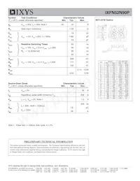 IXFN52N90P數據表 頁面 2