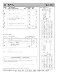 IXFX210N17T Datasheet Page 2