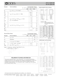 IXTC62N15P Datasheet Page 2