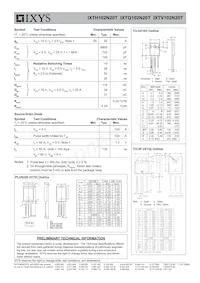 IXTV102N20T Datasheet Page 2