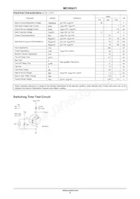 MCH6431-TL-H Datasheet Pagina 2