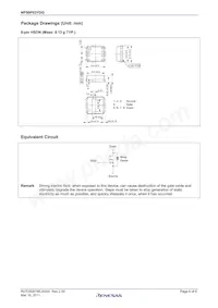 NP50P03YDG-E1-AY Datasheet Page 6