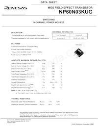 NP60N03KUG-E1-AY Datasheet Page 3