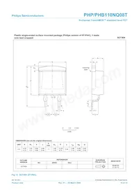 PHP110NQ08T Datasheet Page 10