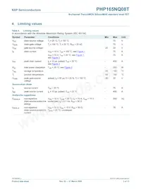 PHP165NQ08T Datenblatt Seite 3
