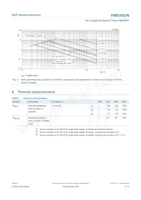 PMG45UN Datasheet Page 5