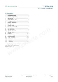 PMPB40SNA Datasheet Page 15