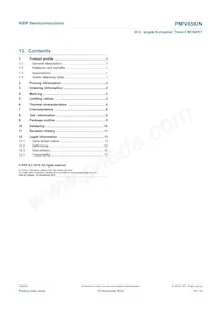 PMV65UN Datasheet Pagina 15