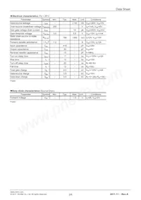 RCD040N25TL Datasheet Pagina 2