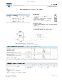 SI1046X-T1-GE3 Datasheet Cover