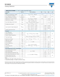 SI1065X-T1-GE3 Datasheet Page 2