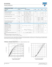 SI1307DL-T1-E3 Datasheet Page 2