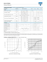 SI1417EDH-T1-GE3 Datasheet Page 2