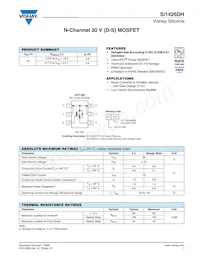 SI1426DH-T1-GE3 Datasheet Cover