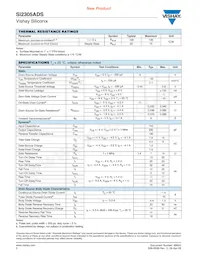 SI2305ADS-T1-E3 Datasheet Page 2