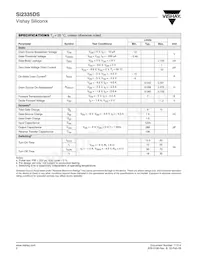 SI2335DS-T1-E3 Datasheet Pagina 2