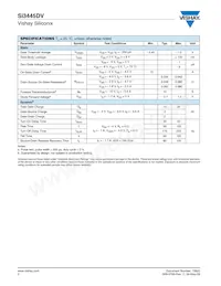 SI3445DV-T1-E3 Datasheet Page 2