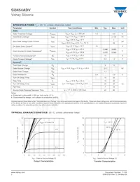 SI3454ADV-T1-GE3 Datasheet Pagina 2