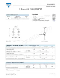 SI3456BDV-T1-GE3 Datasheet Cover