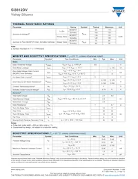 SI3812DV-T1-GE3 Datasheet Page 2