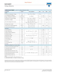 SI4104DY-T1-E3 Datasheet Page 2