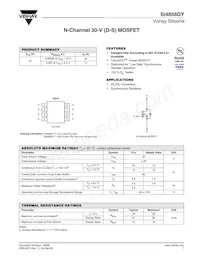 SI4858DY-T1-GE3 Datasheet Cover